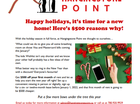 Year end rental incentive