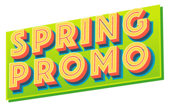 Spring promo headline 550x350